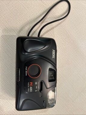 Vintage Focal PC480 35mm Point-and-Shoot Camera - Black